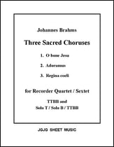 Three Sacred Choruses P.O.D. cover